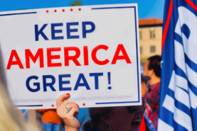 Keep America great sign